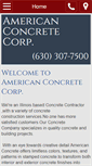 Mobile Screenshot of americanconcreteonline.com